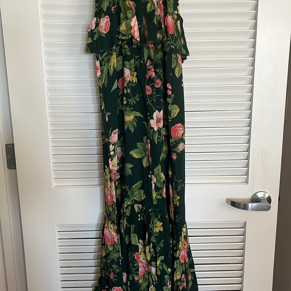 NWT Reformation Felda Dress Belvedere Green Floral sz4 - Picture 12 of 13